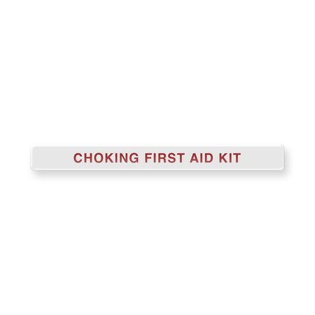 AEK Permanent Adhesive Dome Label Choking First Aid Kit EN9480